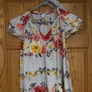 Flower top new without tags